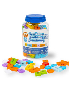 Dominós de Construcción de Oraciones Educational Insights - 114 Piezas