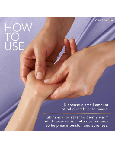 Aceite de Masaje Relajante Cosmetasa 100% Natural 421g