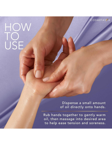 Aceite de Masaje Relajante Cosmetasa 100% Natural 421g