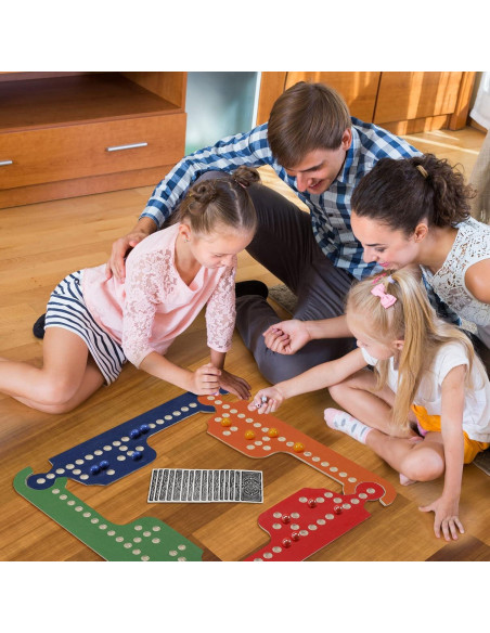 Juego de Mesa de Canicas Kathfly con 8 Tableros y 40 Canicas