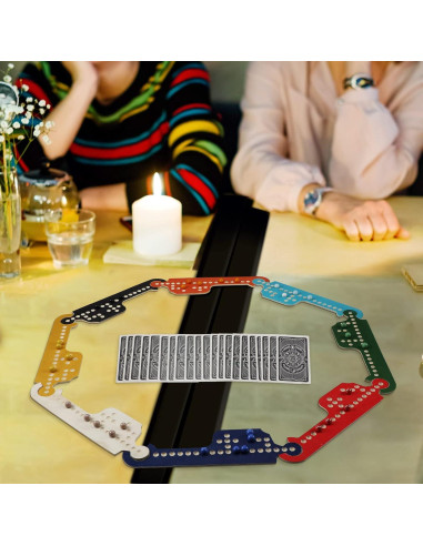 Juego de Mesa de Canicas Kathfly con 8 Tableros y 40 Canicas