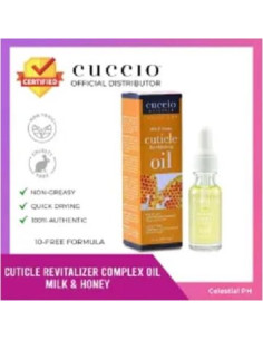 Aceite Revitalizador de Cutículas Cuccio Leche y Miel 15 ml 2