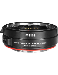 Adaptador Meike MK-EFTR-C para Canon EF a EOS R con Filtro ND y UV 2