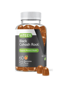 Gomitas de Cohosh Negro Viteey - Alivio Menopausia 60 Unidades