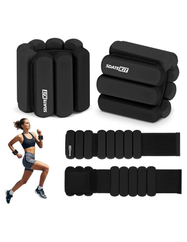 Pesas para Tobillos y Muñecas SDATEKIT 0.91kg Ajustables