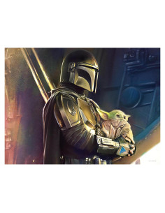 Rompecabezas 3D Mandaloriano 500 Piezas PRIME3D 60.96x45.72cm