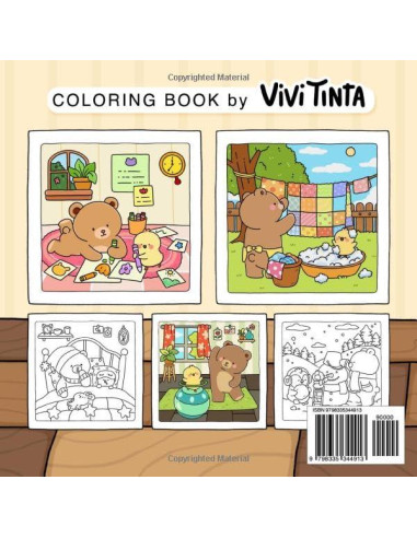 Gummy & Pecky: Super Cute Coloring Book for Adults and Teens about Besties and Their Heartwarming Adventures