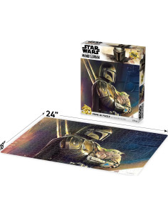 Rompecabezas 3D Mandaloriano 500 Piezas PRIME3D 60.96x45.72cm 2