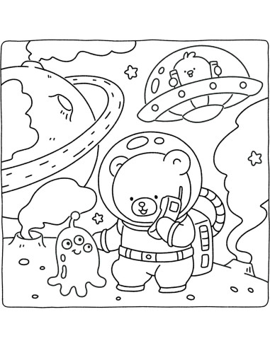 Gummy & Pecky: Super Cute Coloring Book for Adults and Teens about Besties and Their Heartwarming Adventures