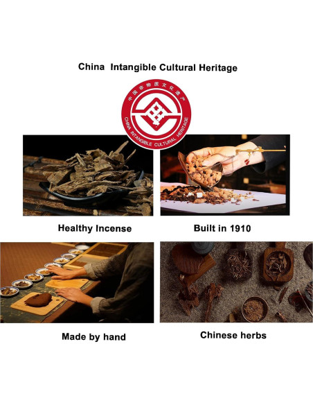 Varitas de Incienso AMASSIVEROCK Ciprés 20 cm - Natural