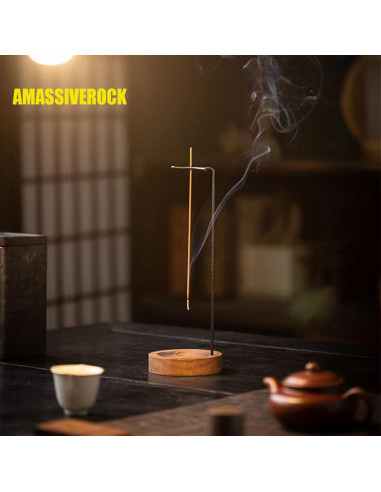 Varitas de Incienso AMASSIVEROCK Ciprés 20 cm - Natural
