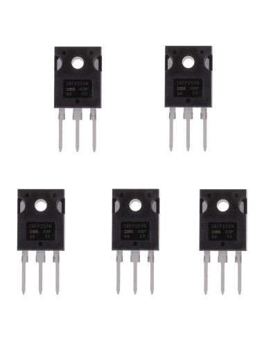Transistor MOSFET BOJACK IRFP250N 30A 200V N-Channel - Paquete de 5
