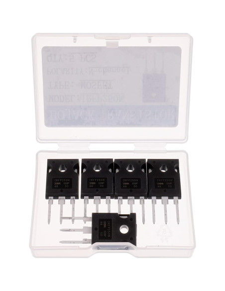 Transistor MOSFET BOJACK IRFP250N 30A 200V N-Channel - Paquete de 5