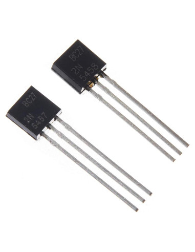 Transistores JFET Canal N 2N5457 y 2N5458 - 20pcs