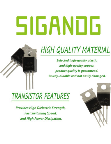 Transistor NPN E13009-2 TO-220 10pcs 700V 12A 100W