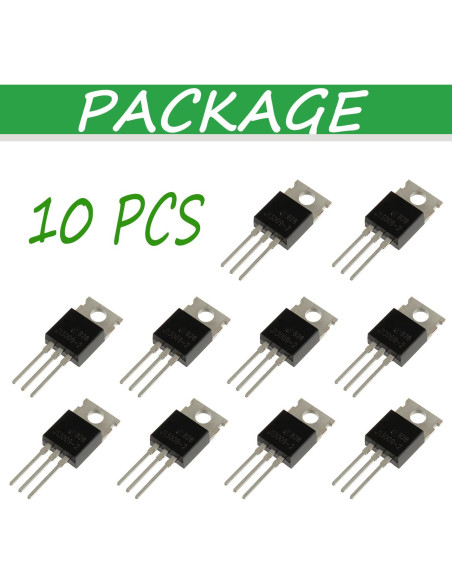 Transistor NPN E13009-2 TO-220 10pcs 700V 12A 100W