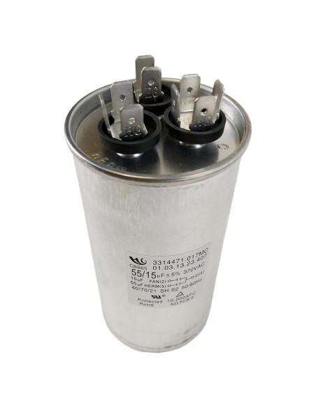 Capacitor Motor Aire Acondicionado Dometic 55/15 MFD 370V