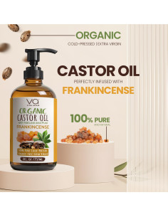 Aceite de Ricino Orgánico y Incienso Vital Affair 236ml 2