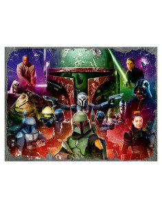 Rompecabezas Ravensburger Star Wars Boba Fett 1500 Piezas
