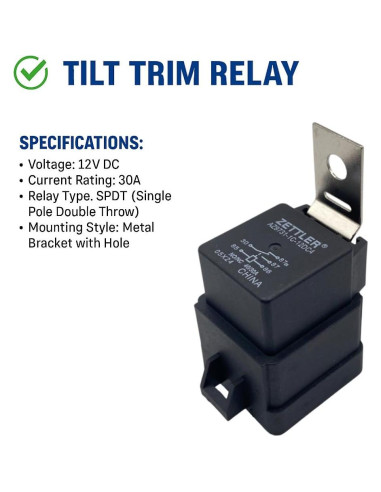 Relé de Trim y Tilt Mercury 20-300 HP - Paquete de 2