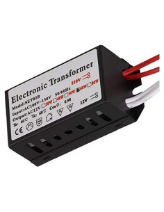 Transformador Halógeno Ironsmith 60W 12V - Compatible Xenón y Kriptón