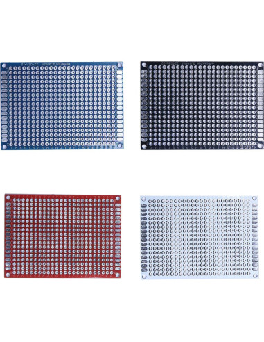 Kit de Placas PCB Doble Cara 20 Pcs 4x6cm Enksagd