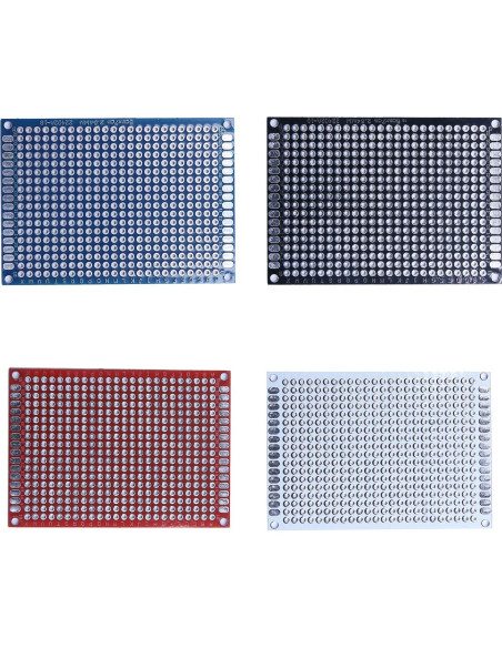 Kit de Placas PCB Doble Cara 20 Pcs 4x6cm Enksagd