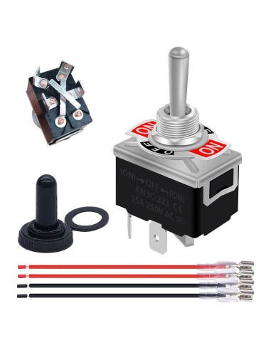 Interruptor de Polaridad Inversa Weideer 12V 30A DPDT