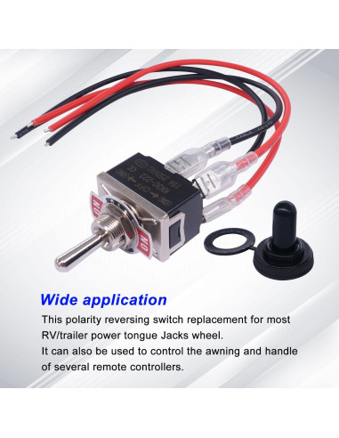 Interruptor de Polaridad Inversa Weideer 12V 30A DPDT