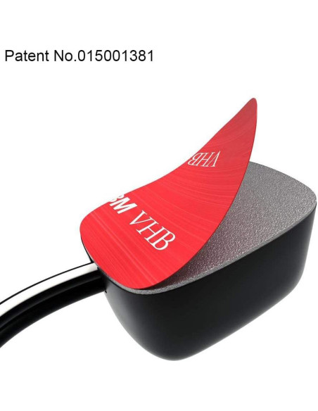 Interruptor de botón tipo pasta Gebildet 12V-220V 10A Negro