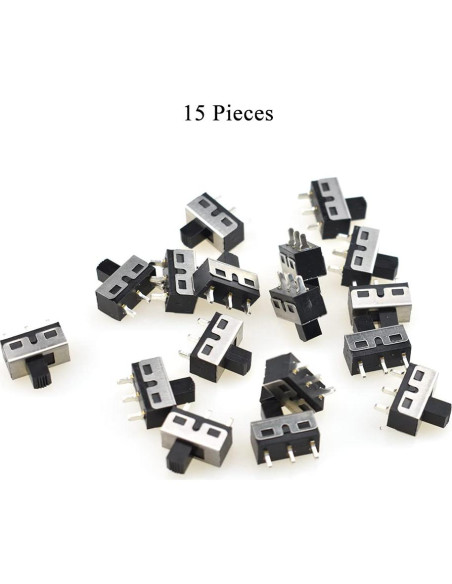 Interruptor Deslizante Hahiyo 1A 50V CC Mini 15 Piezas