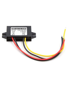 Convertidor DC 12V a 7.5V 2A 15W uxcell Módulo de Alimentación