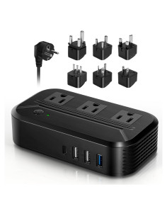 Convertidor de Voltaje 2300W Easton VC002001 con 7 Adaptadores