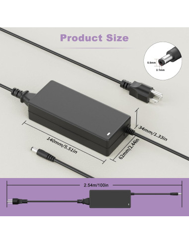 Adaptador de Alimentación MIWISE DC24V 5A 120W para LED