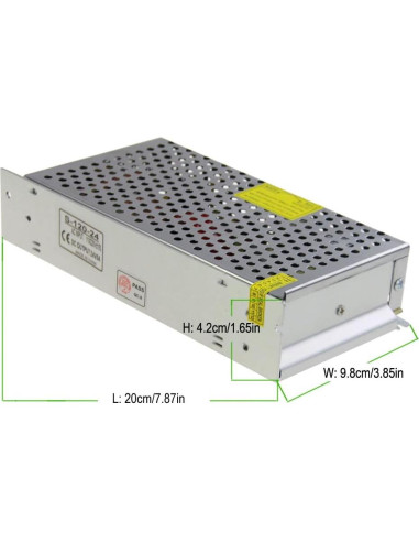 Fuente de Alimentación 24V 5A ALITOVE Adaptador AC a DC