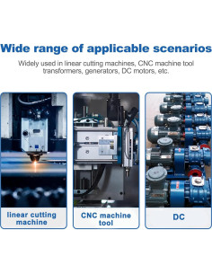 Rectificador de puente de diodo trifásico Jadeshay 150A 1600V 2