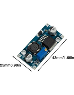 Módulo Convertidor Buck DC-DC LM2596S 3A Ajustable 1.25-35V 2