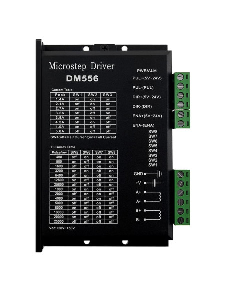 Controlador de Motor Paso a Paso Tofelf DM556 128 Subdivisiones