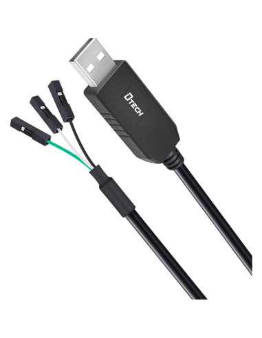 Cable USB a TTL 1.83m DTECH FT232RL 3.3V UART Adaptador
