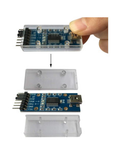 Adaptador USB a TTL DSD TECH SH-U09F FTDI 3.3V/5V 2