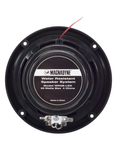 Altavoces Coaxiales Resistentes al Agua Magnadyne WR5B LED 5.25"