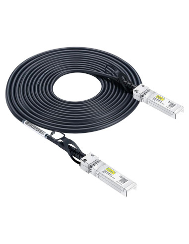 Cable DAC Twinax 10Gtek SFP+ 5m - Compatible Cisco y Ubiquiti