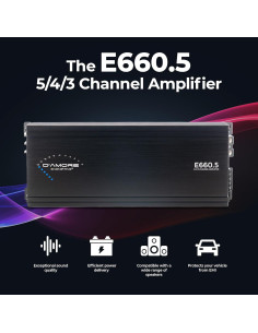 Amplificador de Audio D'Amore Engineering E660.5 5 Canales 660W 2