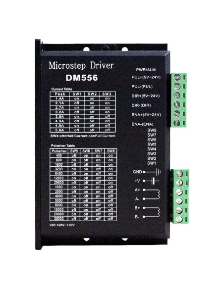 Controlador Motor Paso a Paso Eason DM556 20-50V 4.2A