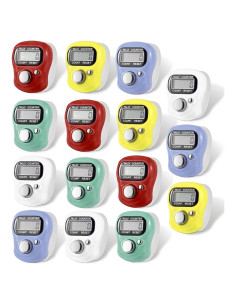 Contador de Dedo Electrónico TESEAS Mini LCD 5 Dígitos 15pcs