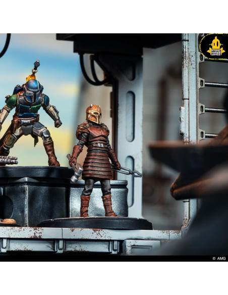 Juego de Miniaturas Star Wars Shatterpoint - Paquete de Escuadra Mandalorianos