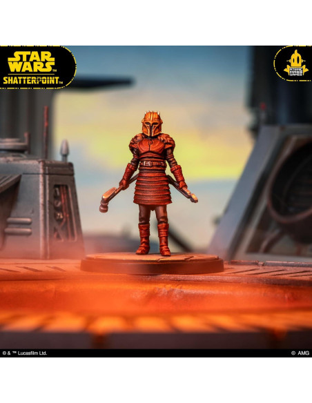 Juego de Miniaturas Star Wars Shatterpoint - Paquete de Escuadra Mandalorianos