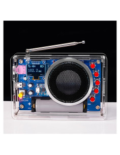 Kit de Soldadura DIY GeekLJT con Radio OLED Portátil