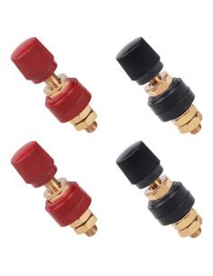 Conector de Poste de Batería Zovfam 1/4" (6.35 mm) - Kit 4 Pzas