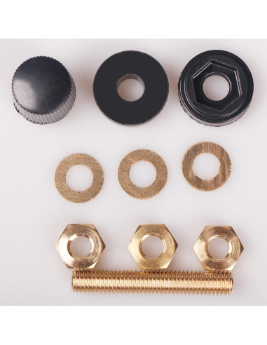 Conector de Poste de Batería Zovfam 1/4" (6.35 mm) - Kit 4 Pzas